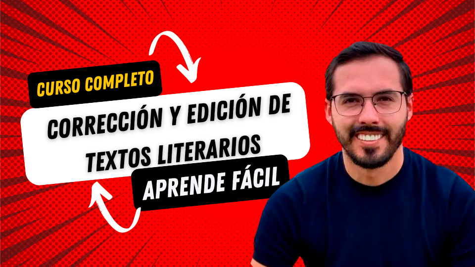 Corrección y edición de textos literarios