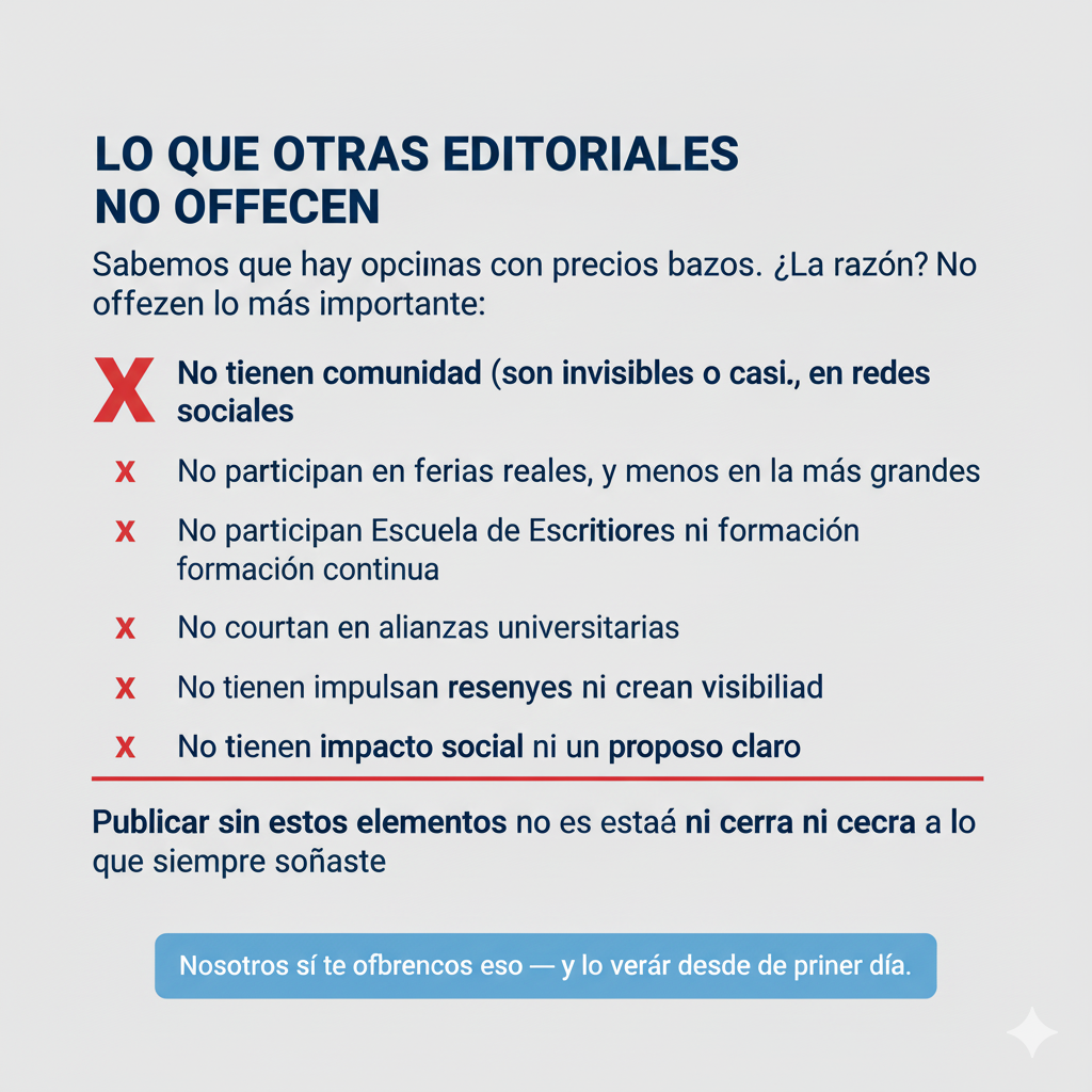 Comparador: barato sin reseñas ni comunidad vs Ita con reseñas, vitrinas y eventos